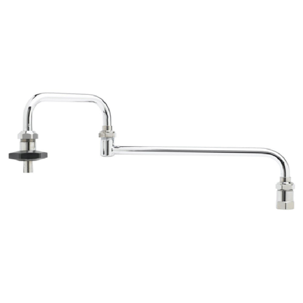 T&S Brass B-0585 Pot Filler Nozzle 18" Double-jointed 1/2" NPT Inlet
