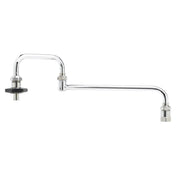 T&S Brass B-0585 Pot Filler Nozzle 18" Double-jointed 1/2" NPT Inlet