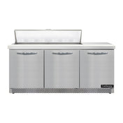 Continental Refrigerator D72N12-FB Designer Line Sandwich Unit Front Breather