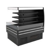 Turbo Air TIOM-36CSB-N Island Display Self-Serve Refrigerated Merchandiser 30.1 Cu. Ft. Capacity