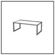 BauscherHepp VE-32003 Venta® Table Riser In Size M Base Made In Steel With Powder-coating