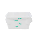Omcan 80239 (80239) Food Storage Container 2 Quart Square