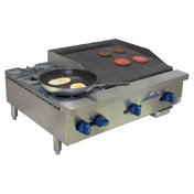 Comstock-Castle FHP36-2LB Hotplate/Char-Broiler Combination Countertop Gas