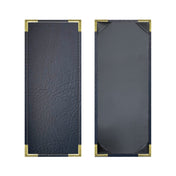 Risch HARST-1V 4.25X11 Harley Deluxe Padded Antibacterial/antimicrobial Faux-leather Menu Cover (specify Color)