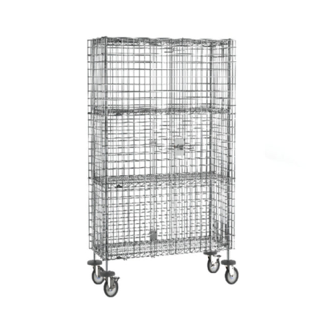 Metro SEC35EC-2SE - Super Erecta® Security Unit, Mobile, Chrome Plated Finish