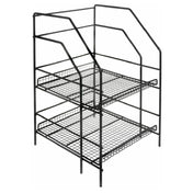 Hubert 52864 - Boxed Cereal Holder, 2-tier, 14"L X 13-1/4"W X 19-13/16"H