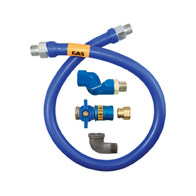 Dormont 1650BPCFS72 Dormont Blue Hose™ Moveable Gas Connector Hose Assembly 1/2" Inside Dia.