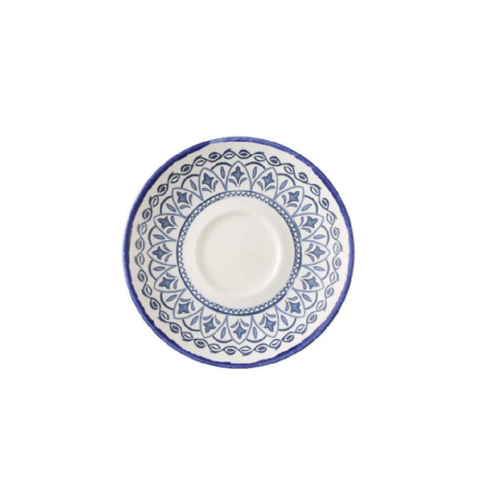 Arc Cardinal FP617 Cappuccino Saucer 6 1/4" Dudson Mediterranean Moresque (12 PC In A Case)