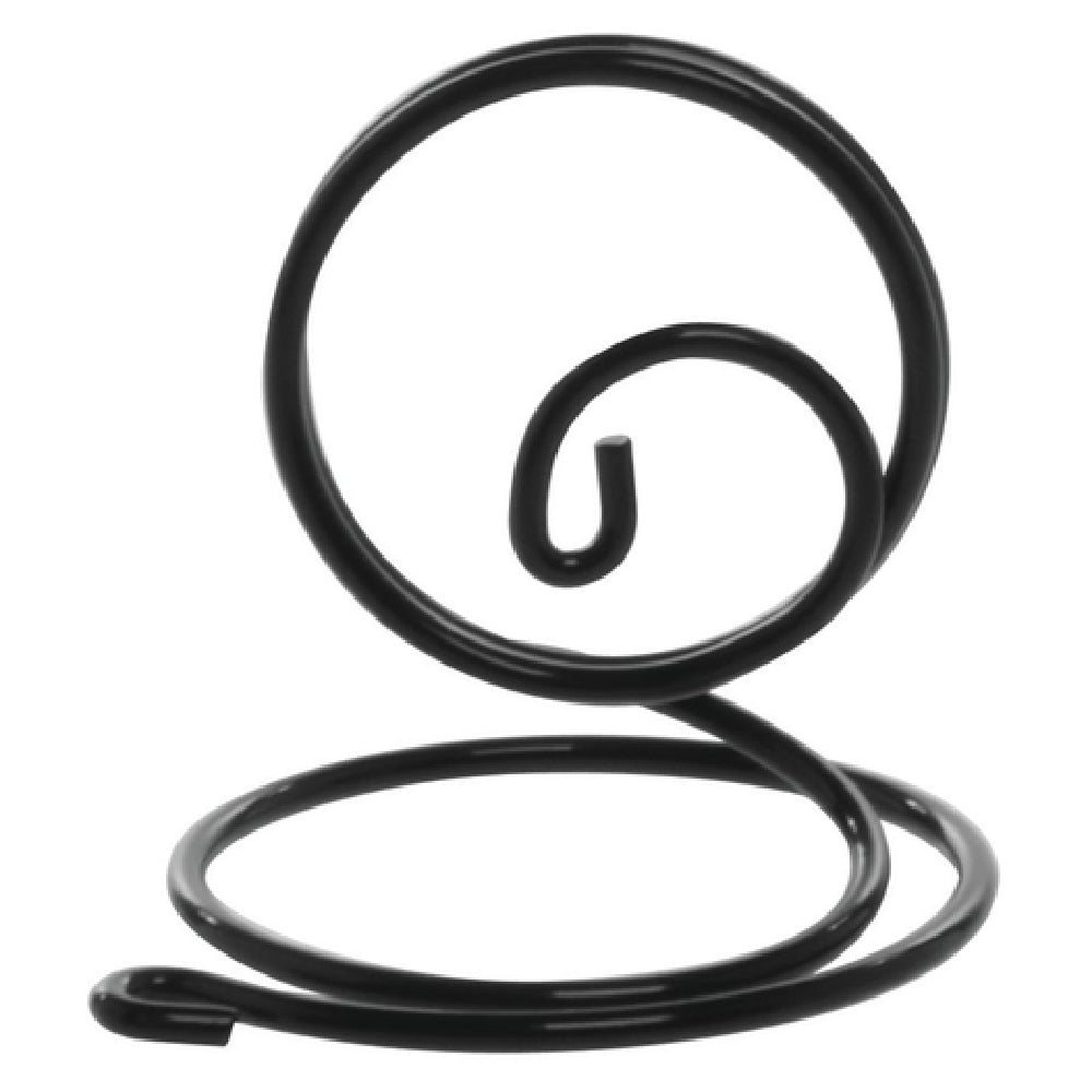 Hubert 82608 - Sign Holder, 3" X 2-1/2" X 2-3/4"H, Curly Spiral Design