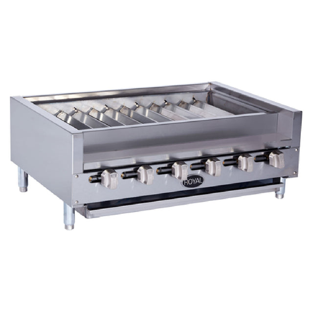 Royal Range Of California RKTB-30_NAT Kabob Broiler Gas Countertop