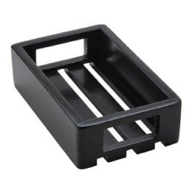 AllPoints 31243 10 1/8" L Wooden Crate Espresso
