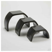 AllPoints 31248 Set Of 3 Arched Riser Wood Espresso