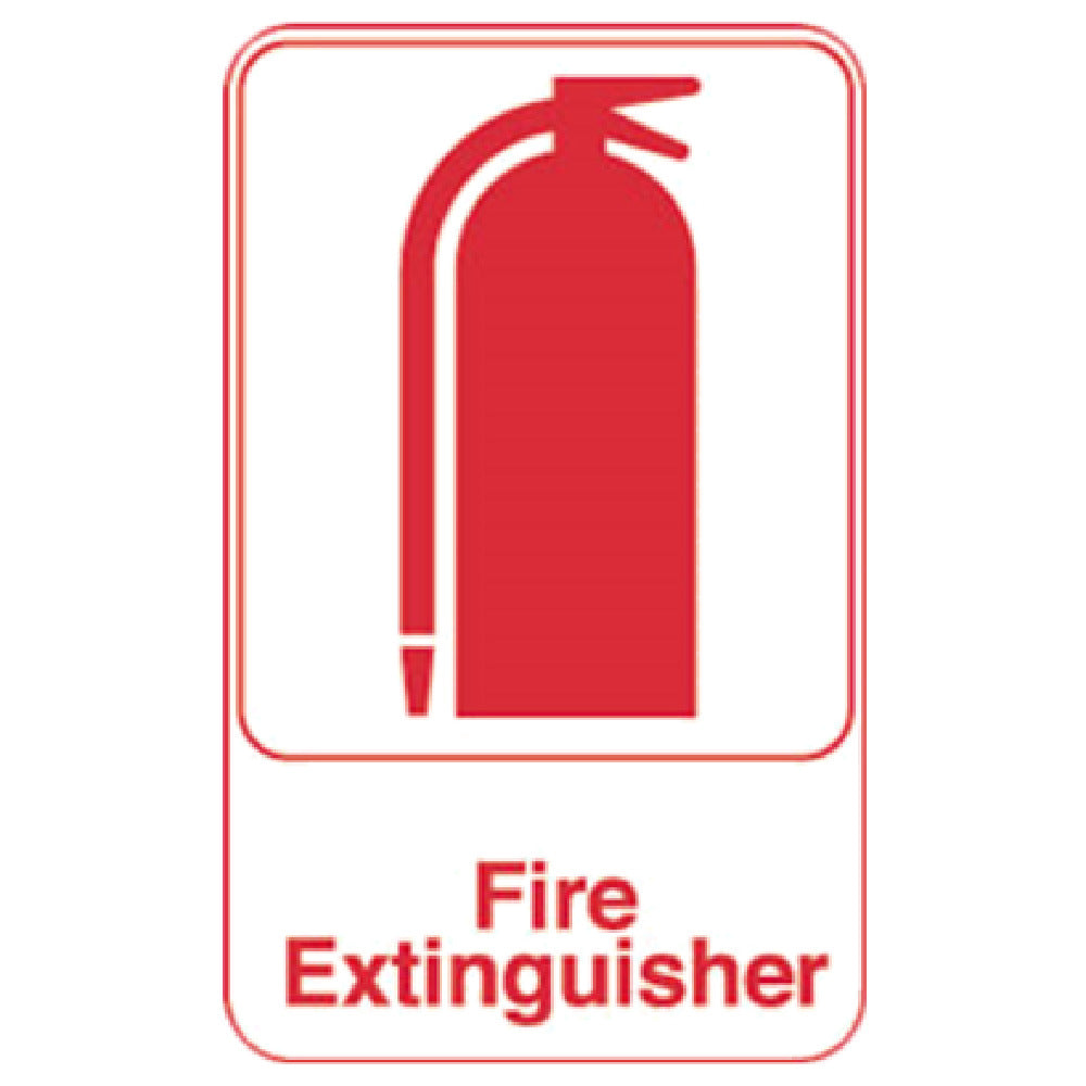 Royal ROY 695618 - Sign, 6" X 9", Fire Extinguisher