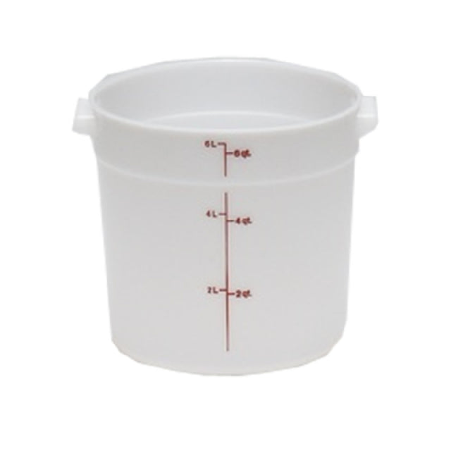Cambro RFS6148 Storage Container Round 6 Qt.