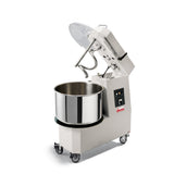 Sirman 40875866T HERCULES 50 TA TIMER 2V Spiral Dough Mixer 55 Qt. Removable Stainless Steel Bowl