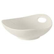 Tuxton AMU-405 Ellipse Bowl 8 Oz. 7" X 6-5/8" X 2-1/4"H