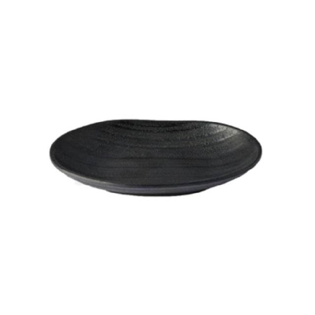 GET Enterprises JW7308-B Elite Global Solutions Plate 8"L X 5-1/8"W X 1-1/4"H Oval