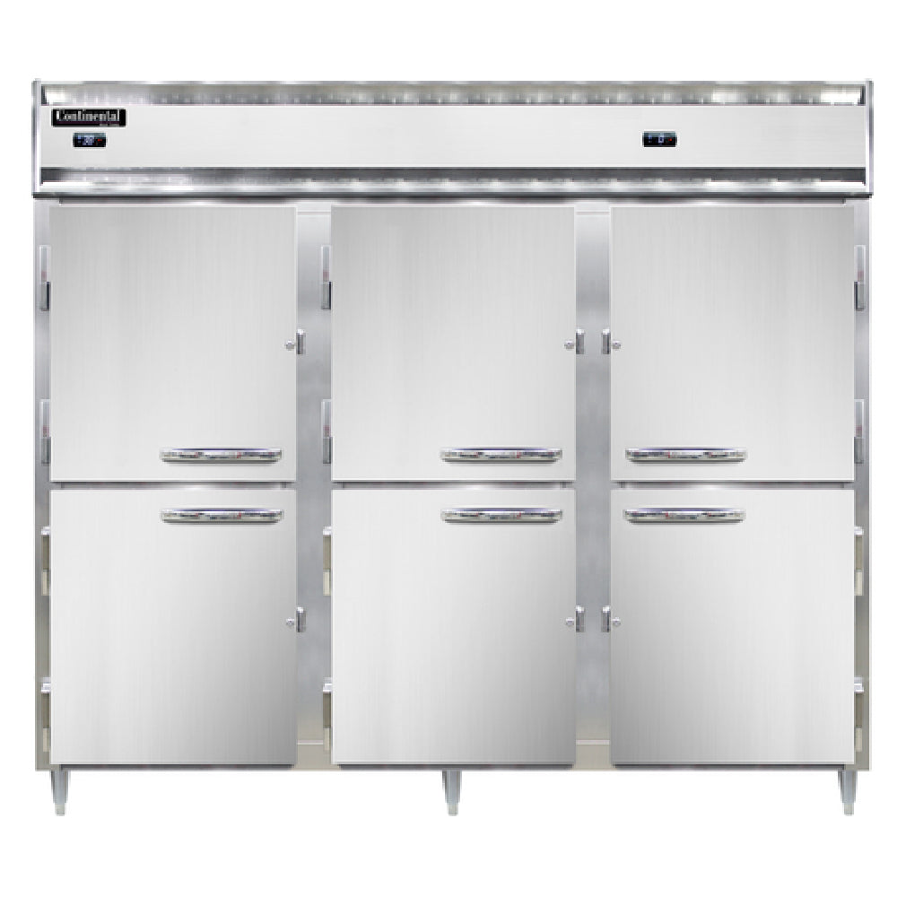 Continental Refrigerator D3RFFENSAHD Designer Line Refrigerator/Freezer Reach-in