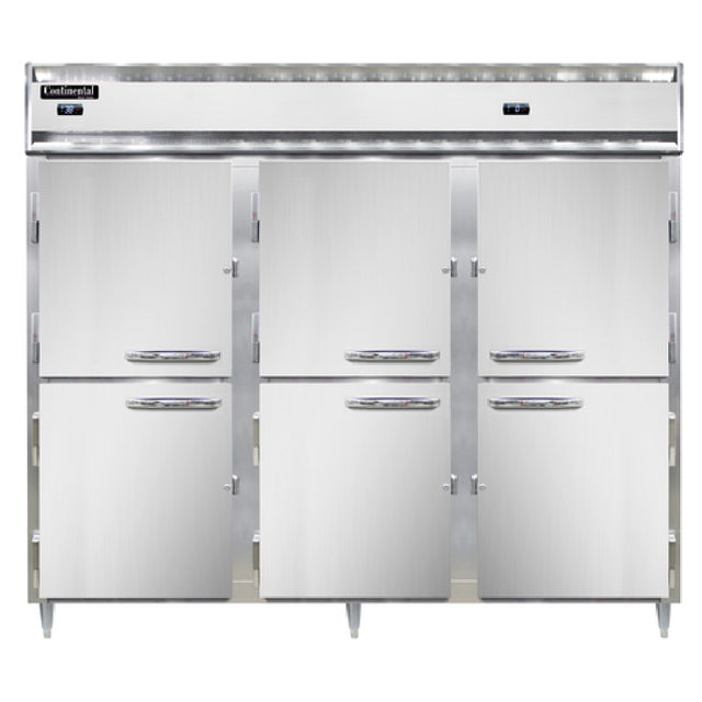 Continental Refrigerator D3RFFENSSHD Designer Line Refrigerator/Freezer Reach-in