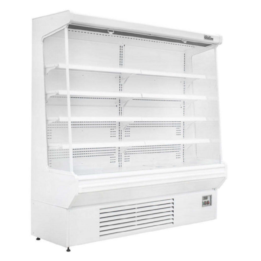 USR Brands SOC-76-220-W Coldline Air Curtain Merchandiser 76.2" W 27.1 Cu. Ft. Capacity