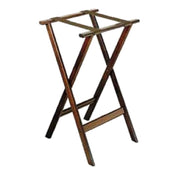 Central Specialties 1170-1 Deluxe Tray Stand 18-1/2" X 17" Top X 30" High 2-1/4" Washable Brown Straps