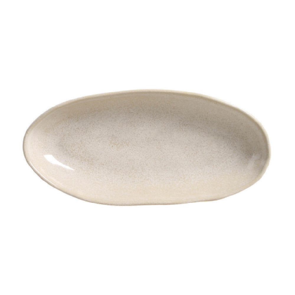 Porto Brasil 14414108501 Deep Organic Platter Oval 12.6" X 6.3"