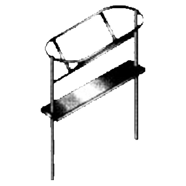 SPG PRS-1284 - Universal Stainless Optional Shelf For Pot Rack, 84"W X 12"D, 16/300 Series Stainless Steel