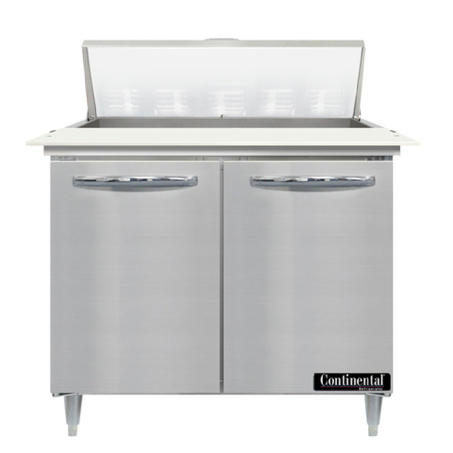 Continental Refrigerator D36N10C Designer Line Sandwich Unit 36"W Two-section
