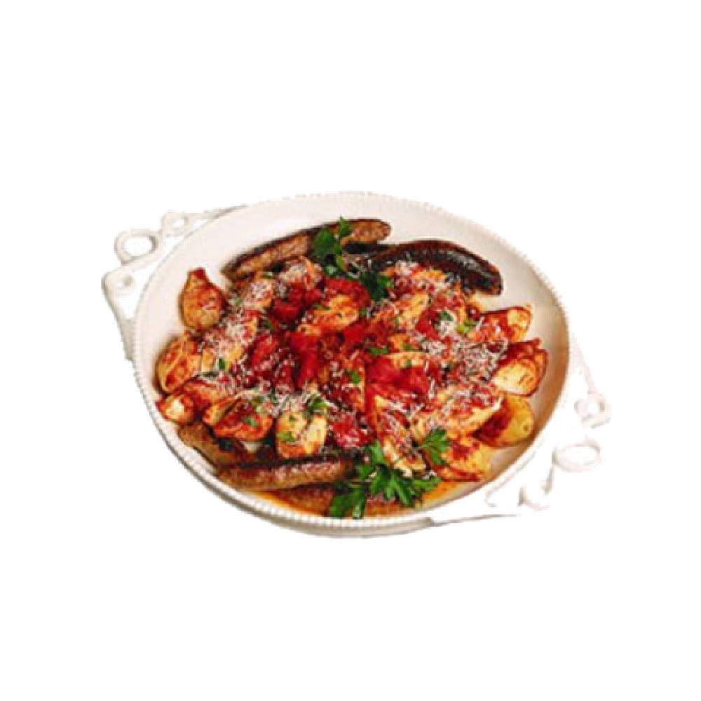 Bon Chef 2108IVYSPKLD Bolero Platter 18" Dia. X 2" Round