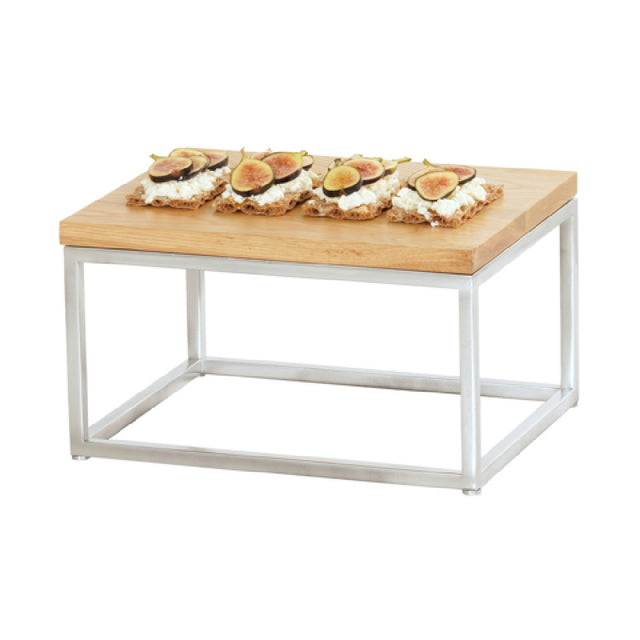Cal-Mil 23853-6-49 Riser 10"W X 12"D X 6"H Chrome Plated