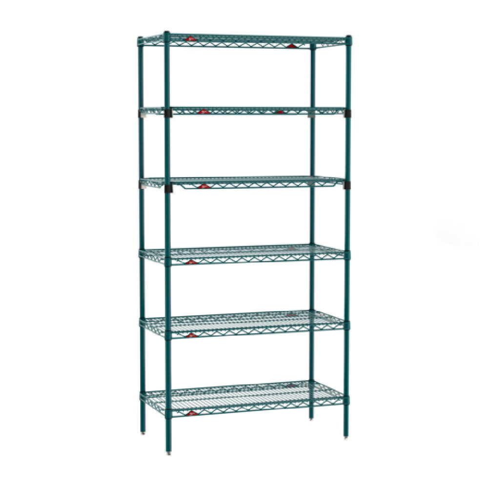 Metro SEZ-183674K3-S-42 Super Erecta® Starter Shelving Unit 36"W X 18"D X 74"H