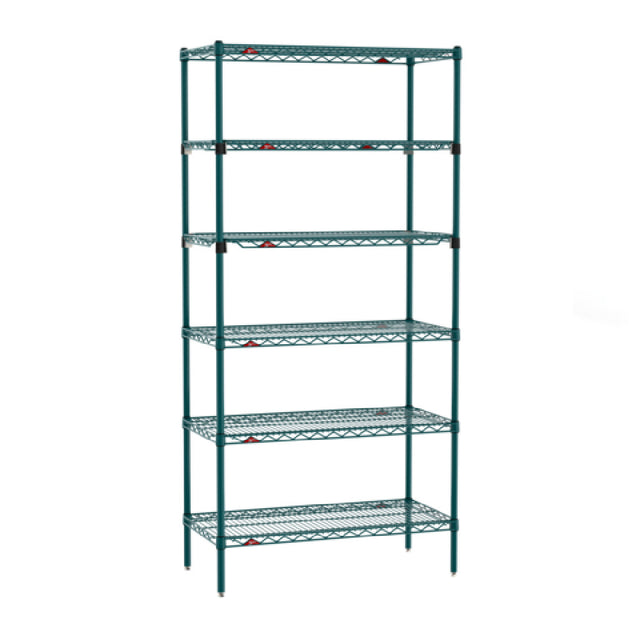 Metro SEZ-183674K3-S-42 Super Erecta® Starter Shelving Unit 36"W X 18"D X 74"H