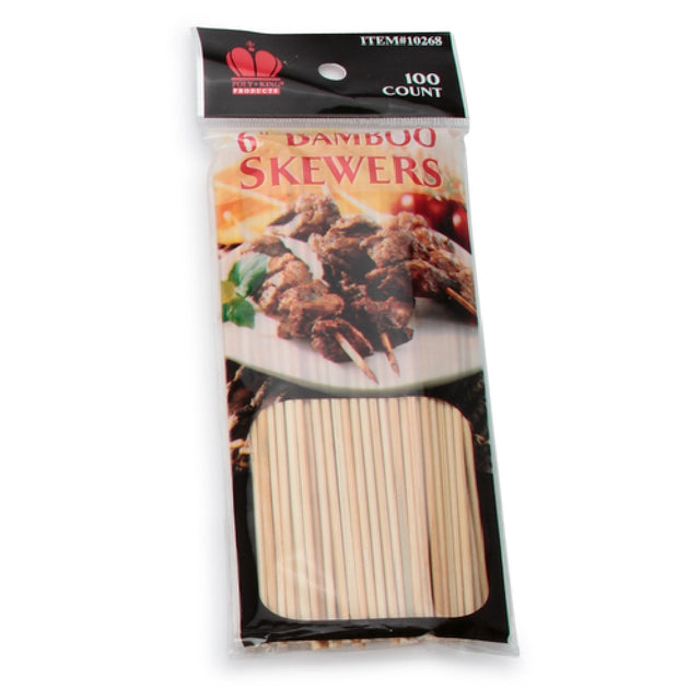 Royal BAM 6 - Skewers, 6", 2-1/2mm Thick