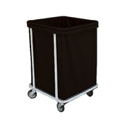 Forbes Industries 1106 Laundry Cart 6 Bushel Capacity Heavy Duty Black Cloth Bag