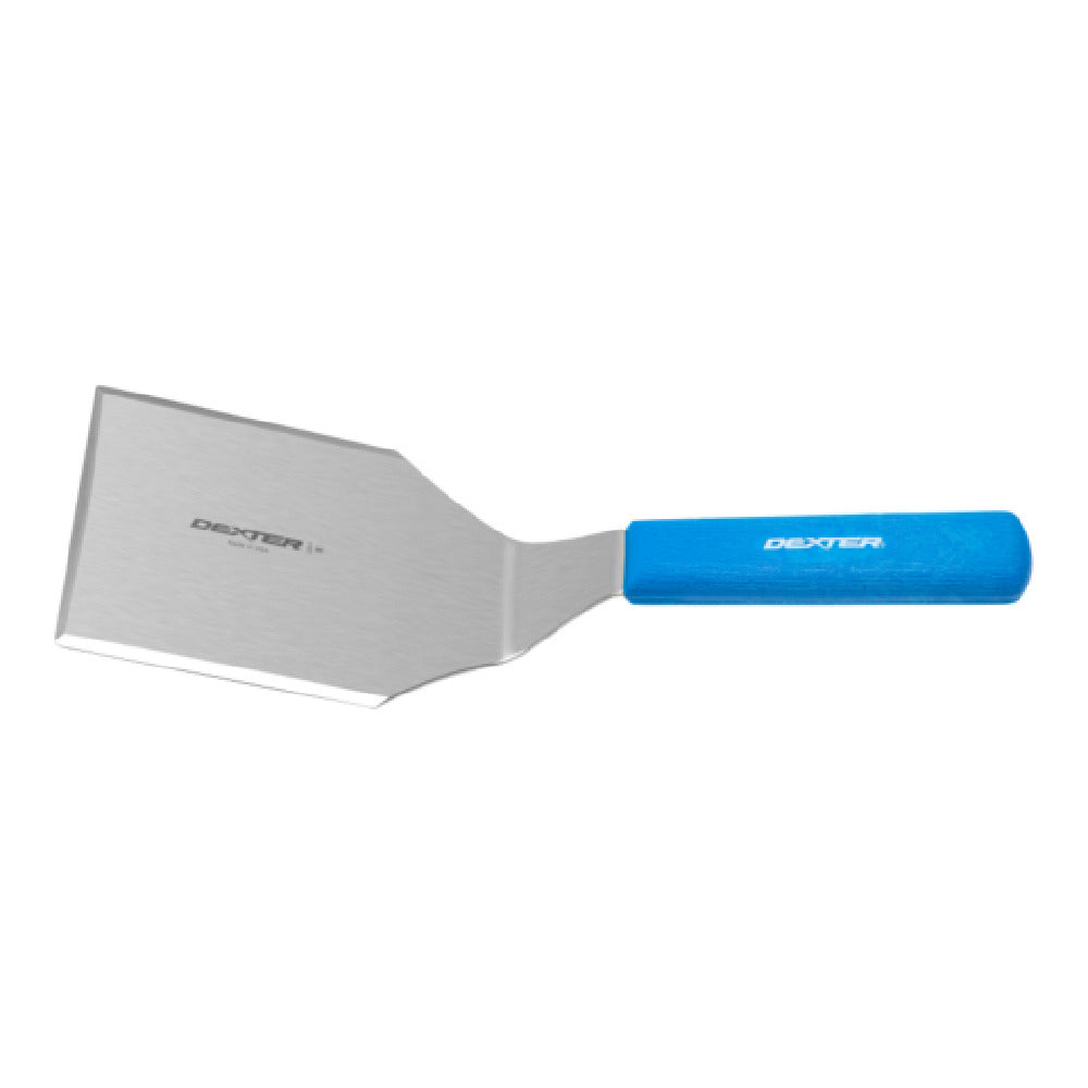 Dexter S285-4H-PCP - Sani-Safe® Cool Blue™ (19723H) Hamburger Turner, 5" X 4"