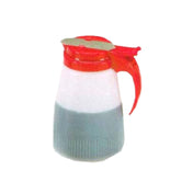 Vollrath 632-18 Dripcut® Syrup Server 32 Oz. White Polyethylene Jar