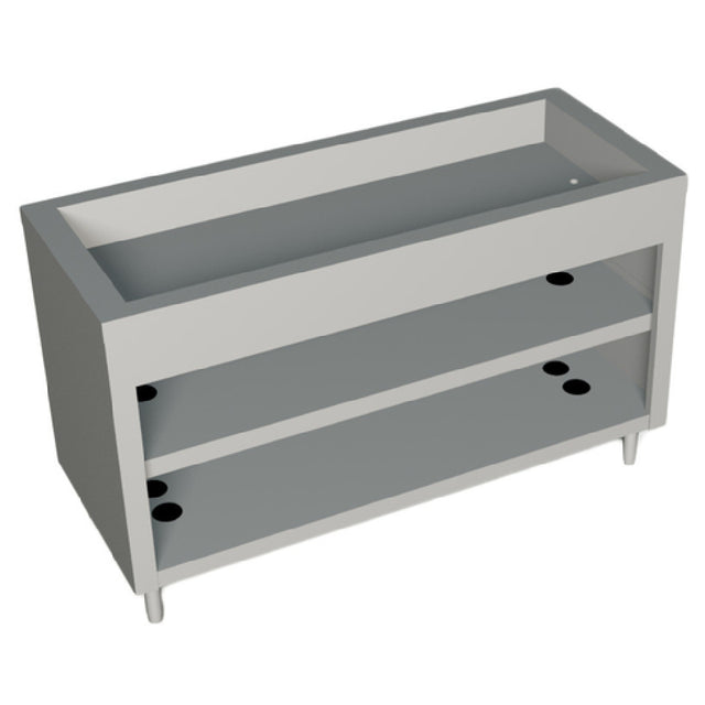 Duke 314-25PG_217102 AeroServ™ Ice Pan Unit 60"W X 24-1/2"D X 36"H 20ga Stainless Steel Top