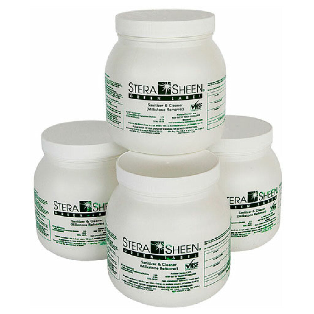 Electro Freeze 158014 Cleaner Stera Sheen Green Label (case Of 4)