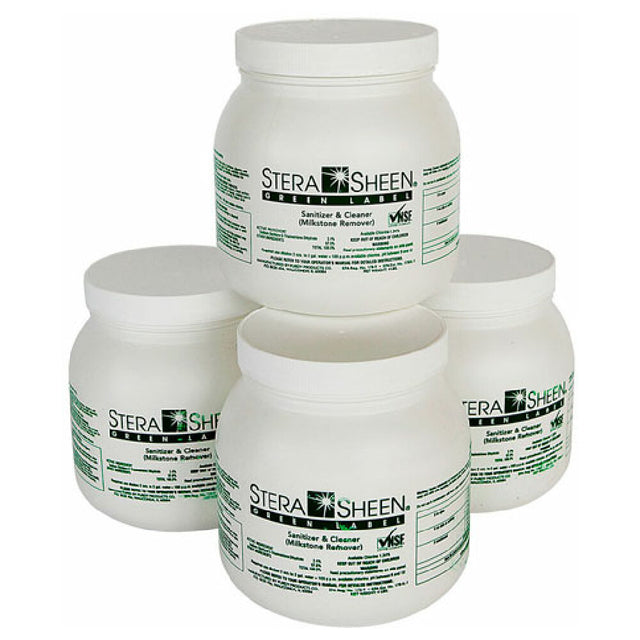 Electro Freeze 158014 Cleaner Stera Sheen Green Label (case Of 4)