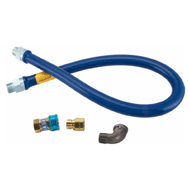 Dormont 1675BPQ48 Gas Connector Kit 3/4" X 48" W/ Qd And Elbow