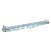 AllPoints 322174 Strip Curtain Clear Flex 40"x 84" 6"