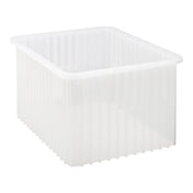 Quantum DG93120CLCS - Dividable Grid Container, 22-1/2"L X 17-1/2"W X 12"H, Clear
