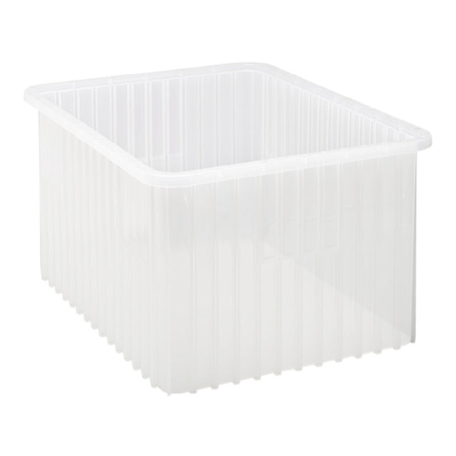 Quantum DG93120CLCS - Dividable Grid Container, 22-1/2"L X 17-1/2"W X 12"H, Clear