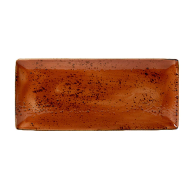 Steelite 11330552 Rectangle Tray 14.5" X 6.5" X 0.75" Craft