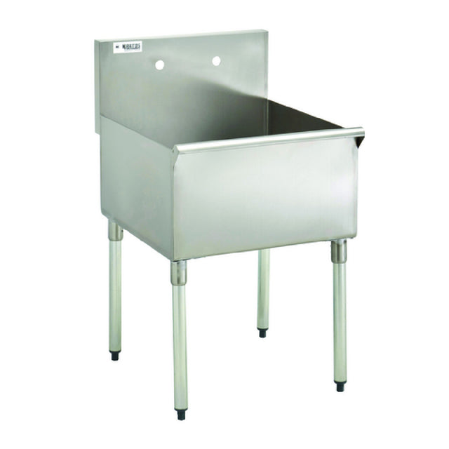 Hubert 45078 - Kratos Utility Sink, 24"W X 27-1/2"D X 41"H, (1) Compartment