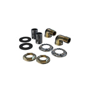 NBR Equipment P7WK90 Splash Faucet Mounting Kit With 90 Degree Elbow Lead Free