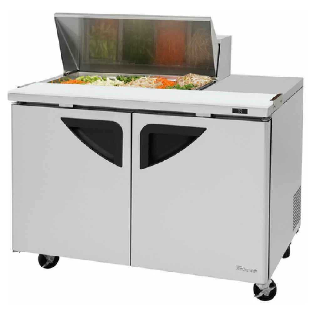 Turbo Air TST-48SD-08S-N(-LW) Super Deluxe Sandwich/Salad Unit Two-section 12.0 Cu. Ft.