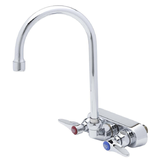 T&S Brass B-1146-WS Workboard Faucet Wall Mount 4" Centers