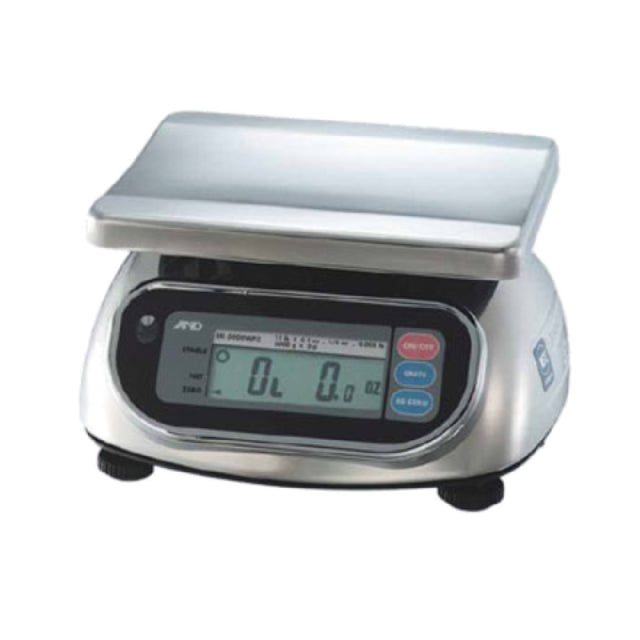 Penn Scale SK-5000WP Digital Scale Washdown 11 Lb. X 0.005 Lb./5000 G X 2 G Graduation