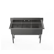 Atosa USA, Inc. SS1818D31D18 - MixRite Sink, 3-compartment, 90"W X 24"D X 44-1/2"H Overall